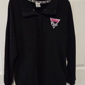 Victoria's Secret PINK  Logo Top black Size large